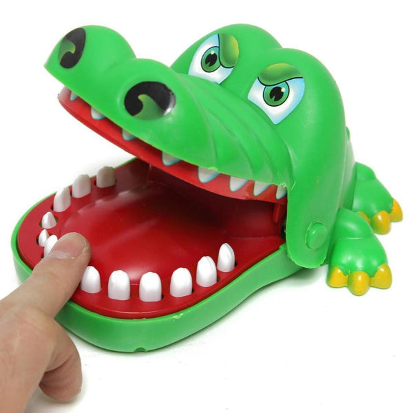 Crocodile Mouth Dentist Bite Finger