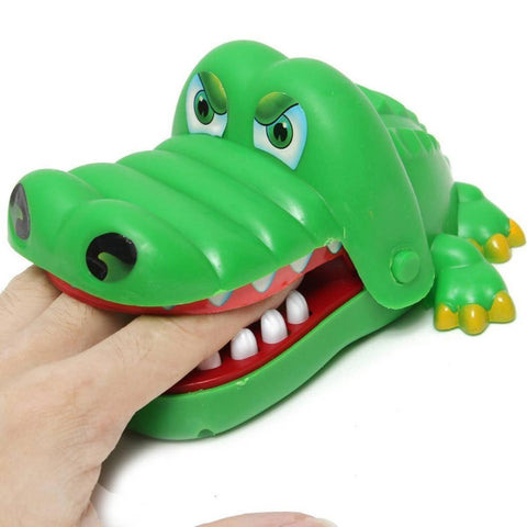 Crocodile Mouth Dentist Bite Finger
