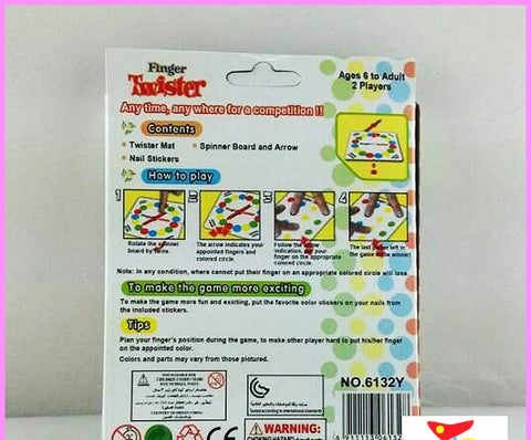 Finger Twister Game